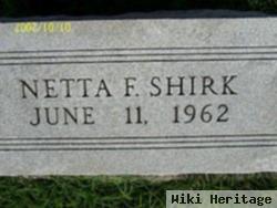 Netta F Shirk