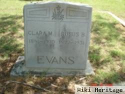 Clara M Evans