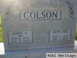 Maria Apolonia "ria" Gabel Colson