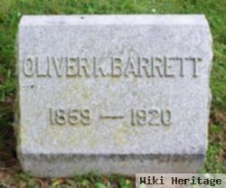 Oliver K. Barrett