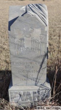 Francis W "frank" Evans