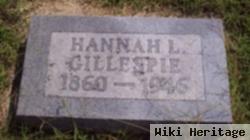 Hannah L. Gillespie