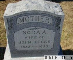 Nora A Gecks