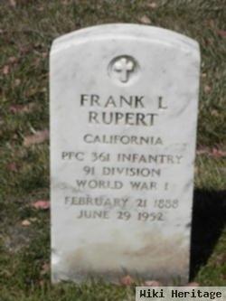 Frank L Rupert