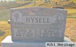 Pearle F. Hysell