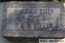 Marjorie Ellen Becker