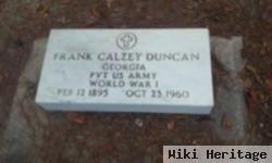 Frank Calzey Duncan