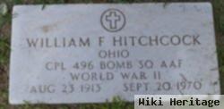 William F Hitchcock