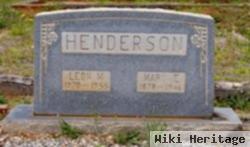 Leon M. Henderson