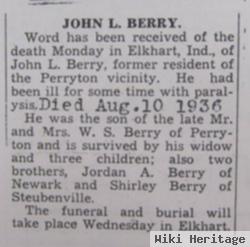 John L Berry