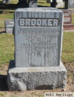 Benjamin M Brooker