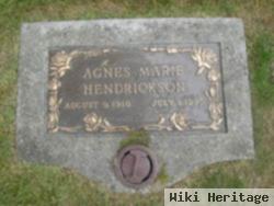 Agnes Marie Hendrickson