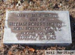 Mary Jane White Mcneill