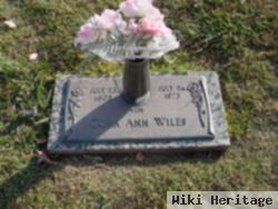 Cora Ann Wiles