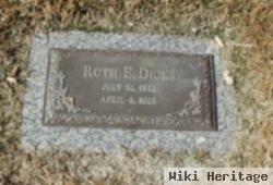 Ruth E Dicks