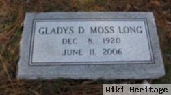 Gladys D Moss Long