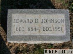 Edward D Johnson