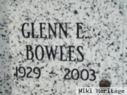 Glenn Elmore Bowles