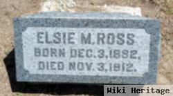 Elsie M Ross