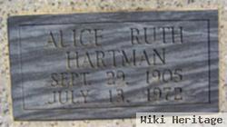 Alice Ruth Hartman