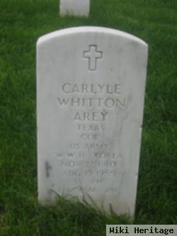 Carlyle Whitton Arey