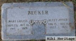 Betty Joyce Becker