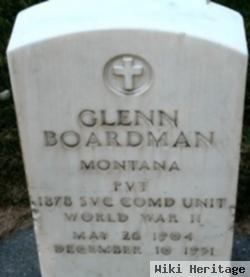 Pvt Glenn Boardman