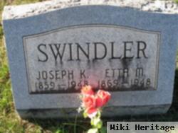 Joseph K Swindler