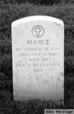 Mable Carrier