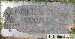 Patrick Mccall "pat" Cooper