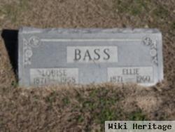 Alexander B "ellie" Bass