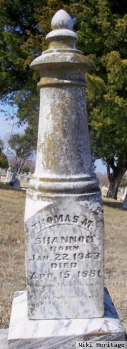 Thomas Moses "tom" Shannon