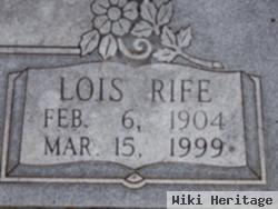 Lois Rife Masur