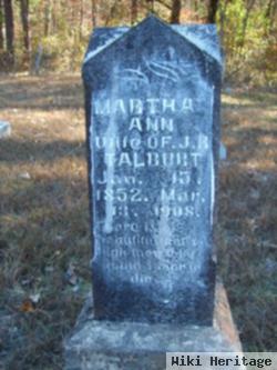 Martha Ann Hulsey Talburt