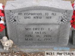 Mildred E Miller Lawlis