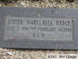 Sr Mary Rita Heble