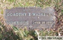 Dorothy E Washburn