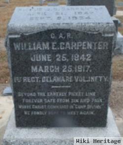 William E Carpenter