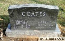 Hallie L Kinney Coates