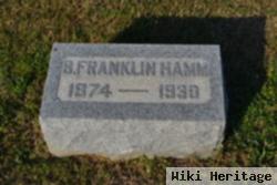 B. Franklin Hamm