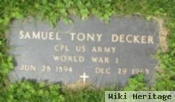 Corp Samuel Tony "william" Decker