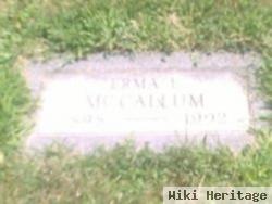 Erma Elizabeth Mauss Mccallum