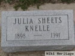 Julia Sheets Knelle