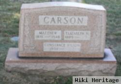 Elizabeth H Carson