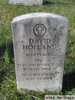 Pfc David Holland