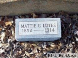 Martha C "mattie" Clark Lutes