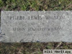 Phebe Lewis Wilson