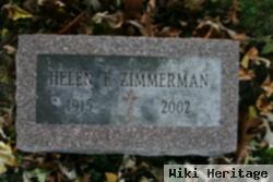 Helen F Zimmerman