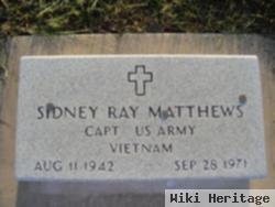 Sidney Ray Matthews