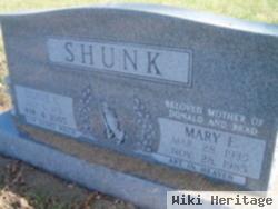 Mary E Shunk